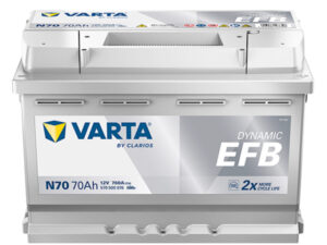 Varta Blue Dynamic N70 - 12V 70Ah - EFB Start-Stop - autó akkumulátor - jobb+